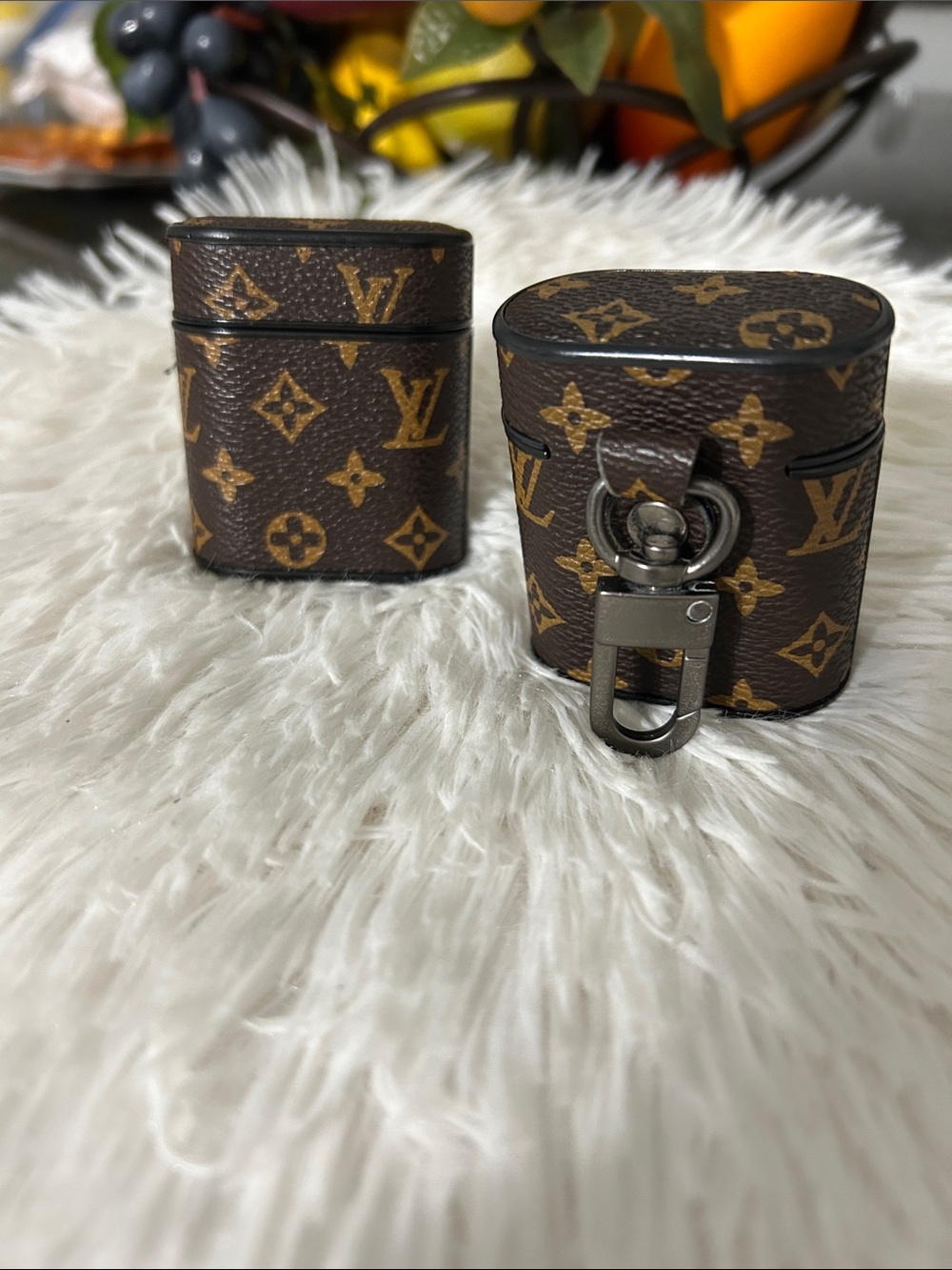 Louis Vuitton Monogram AirPods Case - Brown & Tan